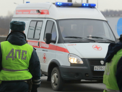 В Петербурге рейсовый автобус врезался в МАЗ: пострадали 7 человек