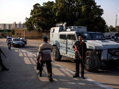 Жертвой теракта на севере Синая стал египетский полицейский