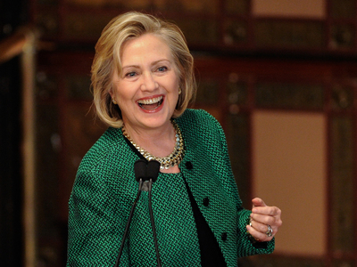 Хиллари Клинтон рассекает по Америке на Скуби Ду