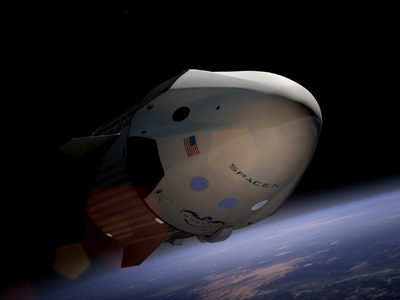 Старт американского корабля Dragon к МКС отложен из-за грозы