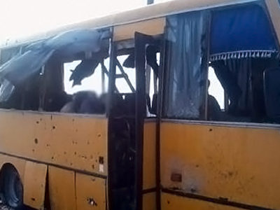 ОБСЕ: автобус под Волновахой взорвали не ополченцы