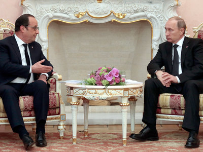 Лидеры России и Франции обсудили в Ереване широкий круг вопросов