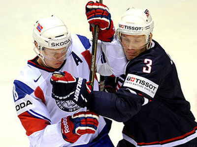 Хоккеисты Норвегии дали бой американцам на чемпионате мира