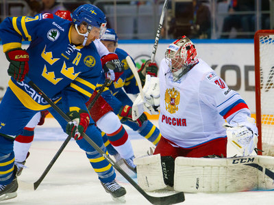 Хоккеисты сборной России взяли реванш у шведов во втором матче Евротура