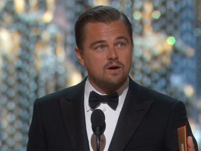Шестой поход за "Оскаром" оказался счастливым: зал аплодировал ДиКаприо стоя