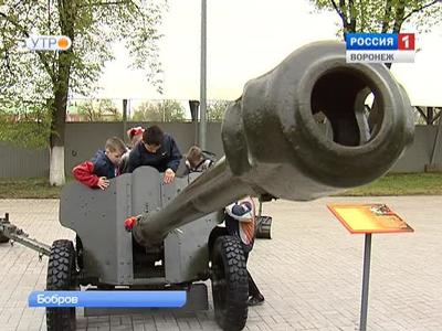 В Боброве открылся музей военной техники под открытым небом