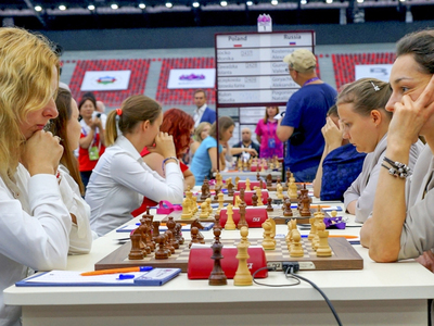Россиянки потеряли единоличное лидерство на шахматной Олимпиаде