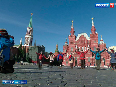 Китайские туристы переориентировались с Европы на Россию