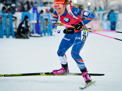 Коукалова выиграла гонку преследования в Эстерсунде, Загоруйко — 29-я