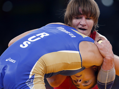 В Петербург приедет еще одна золотая медаль с Олимпиады. Наталья Воробьева оказалась сильнейшей в вольной борьбе