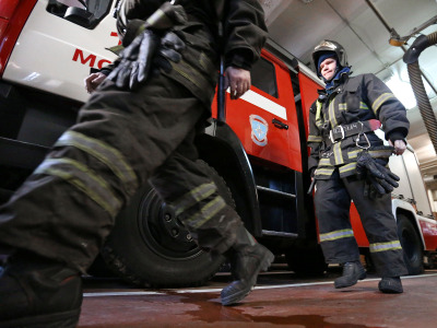 Московский деловой центр эвакуирован из-за пожара