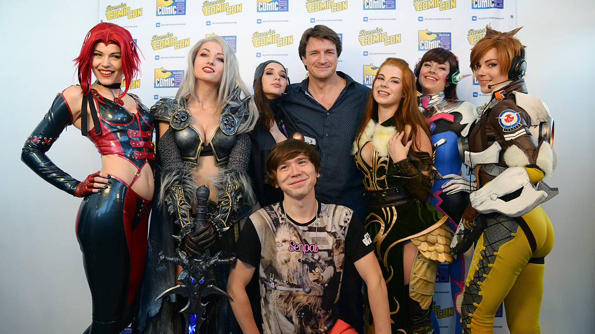 Comic Con комиксов Russia поп актеры режиссеры художники побывали фестиваль...