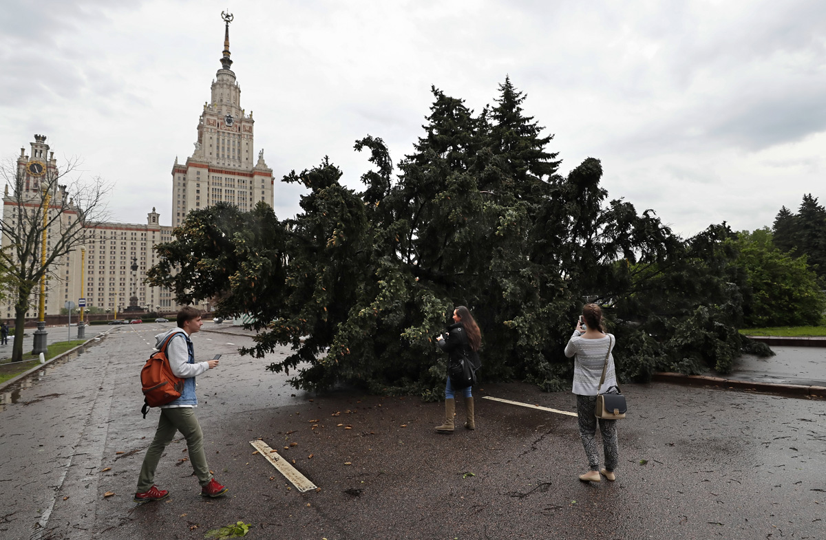 Ураган москва